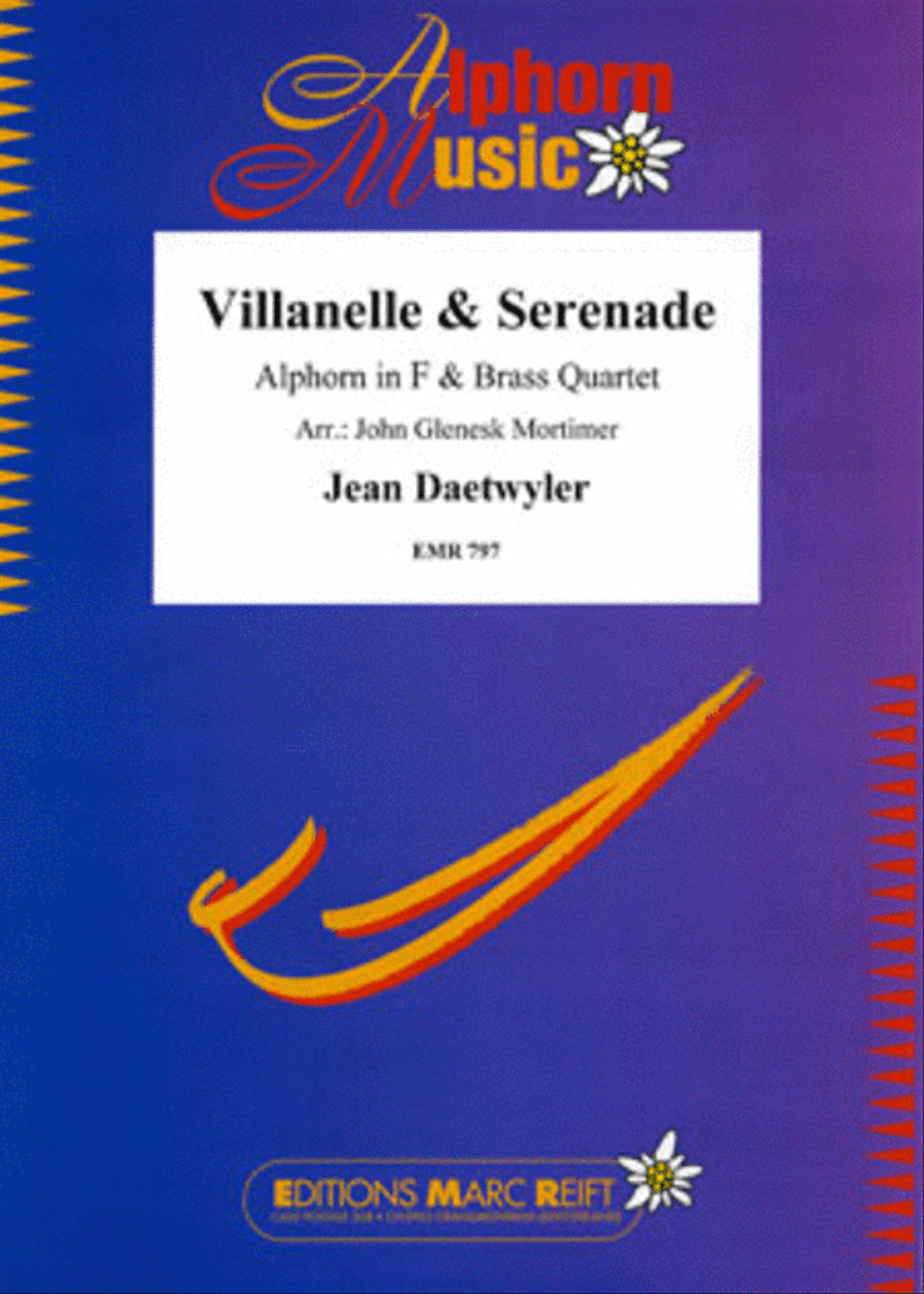 Villanelle & Serenade Villanelle & Serenade Brass Quartet scores gallery preview page 1