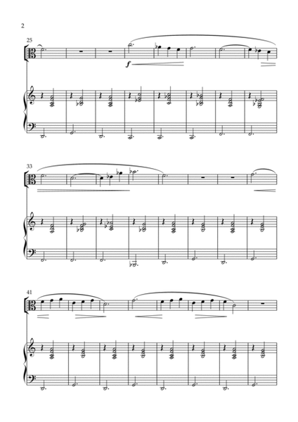 Gymnopédie nº 2 - For Viola and Piano image number null