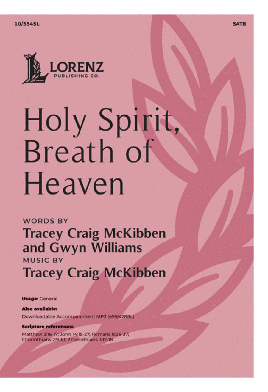 Holy Spirit, Breath of Heaven