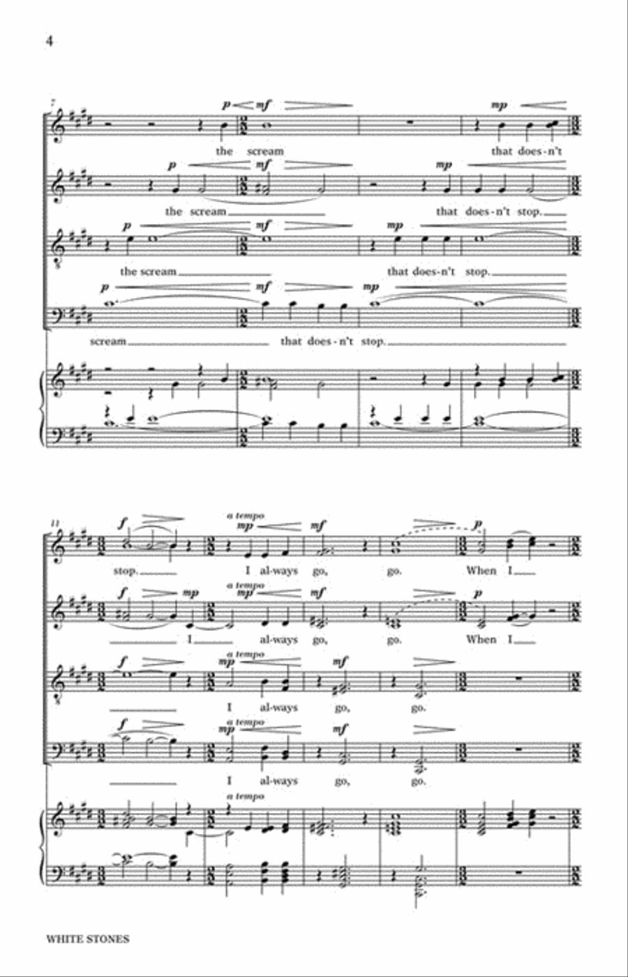 White Stones White Stones Divisi scores gallery preview page 3