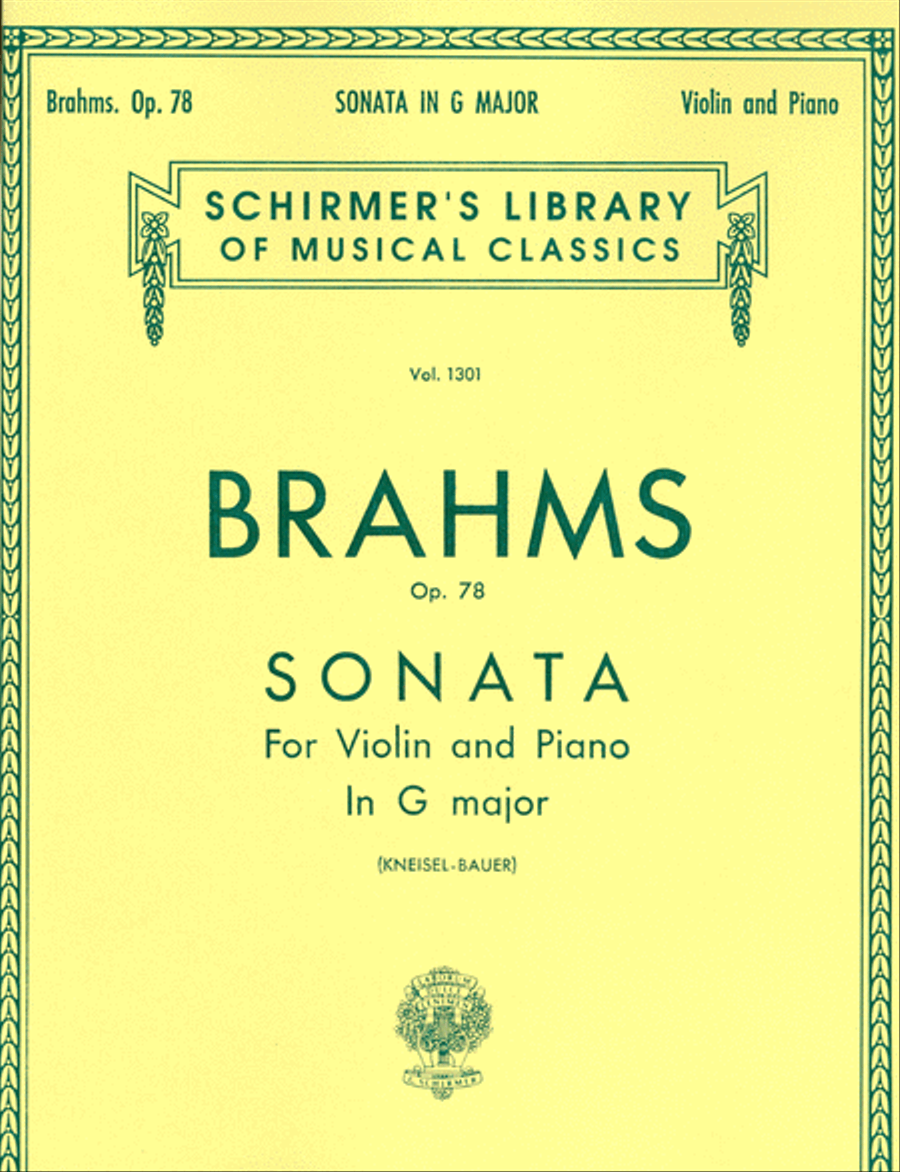 Sonata in G Major, Op. 78 Violin Solo scores gallery preview page 1