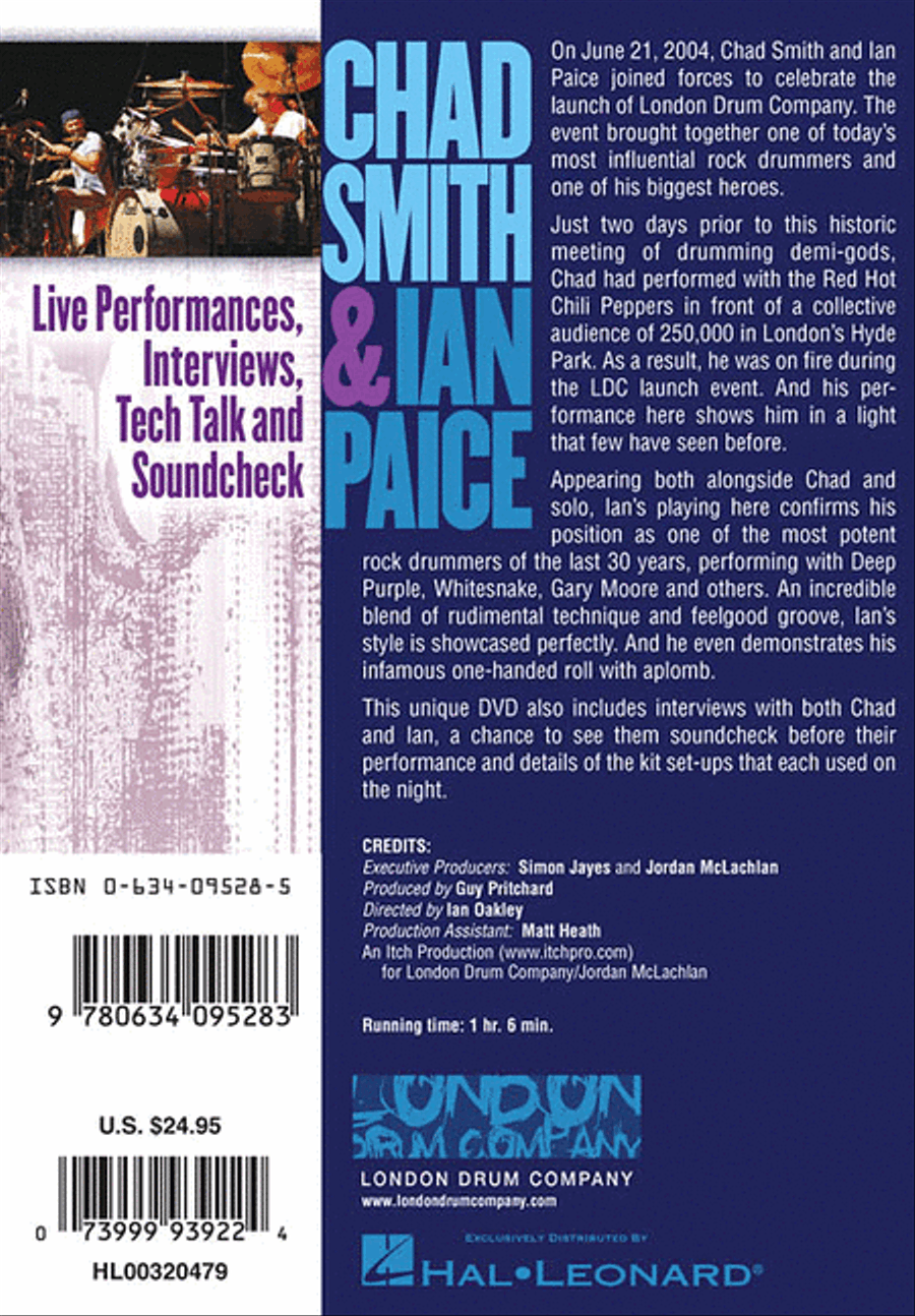 Chad Smith & Ian Paice Chad Smith & Ian Paice Drums scores gallery preview page 2