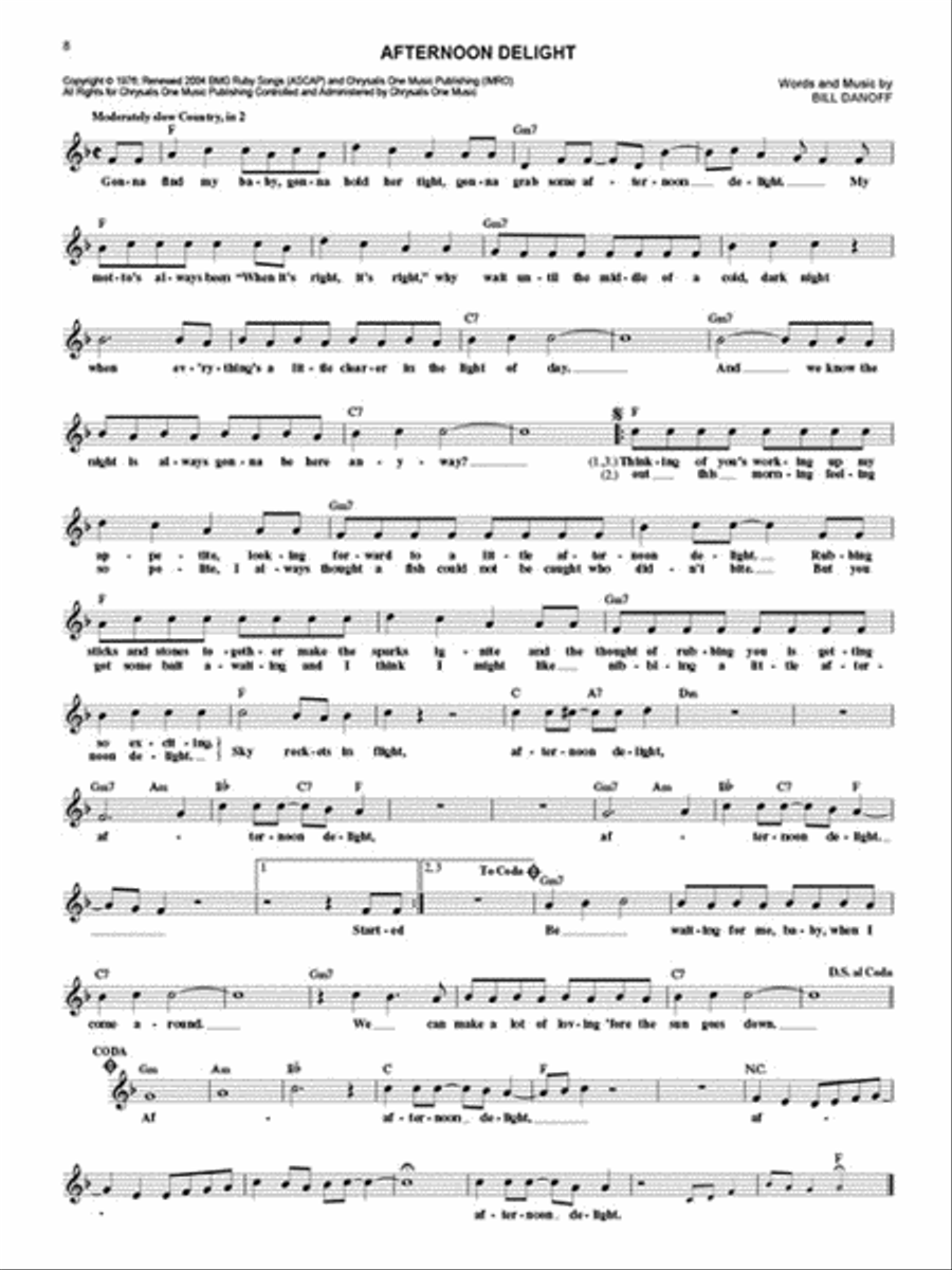 The Ultimate Rock Pop Fake Book Piano scores gallery preview page 2