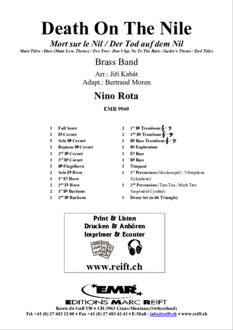 Death On The Nile Death On The Nile Brass Band scores gallery preview page 2