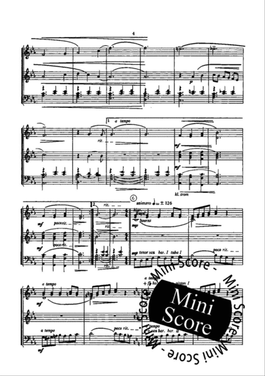 Rondino Maremma Rondino Maremma Fanfare Band scores gallery preview page 7