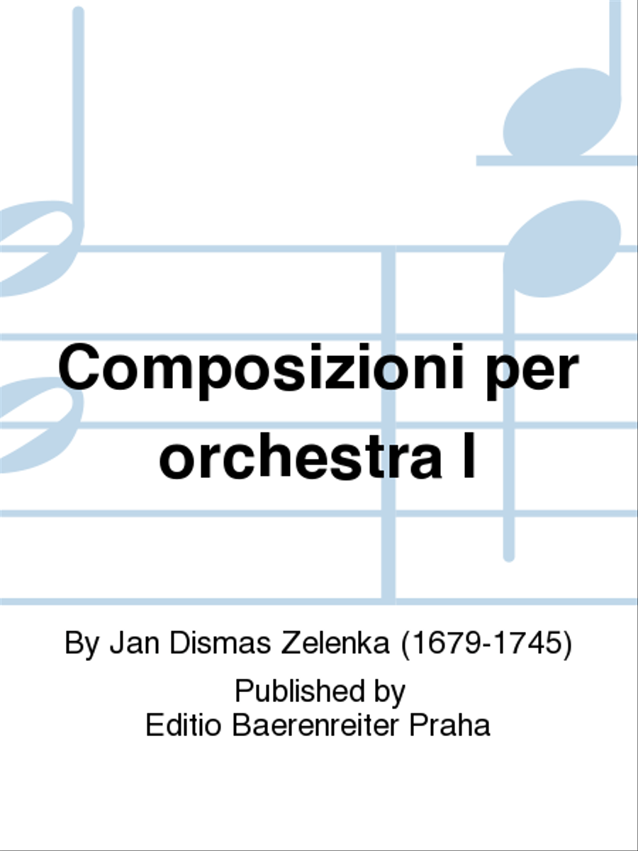 Composizioni per orchestra I Orchestra scores gallery preview page 1