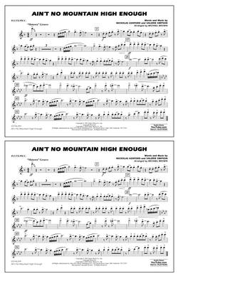 Ain't No Mountain High Enough (arr. Michael Brown) - Flute/Piccolo