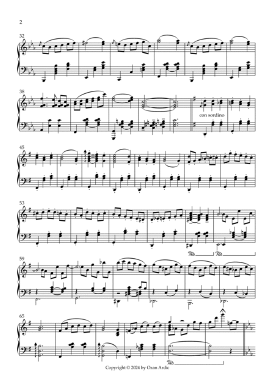 Opus 2 Piano Solo scores gallery preview page 4
