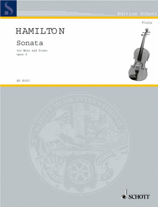 Book cover for Viola Sonata Op. 9