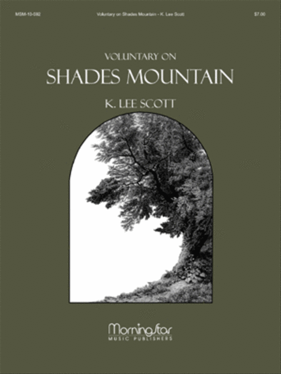 Voluntary on Shades Mountain Organ scores gallery preview page 1