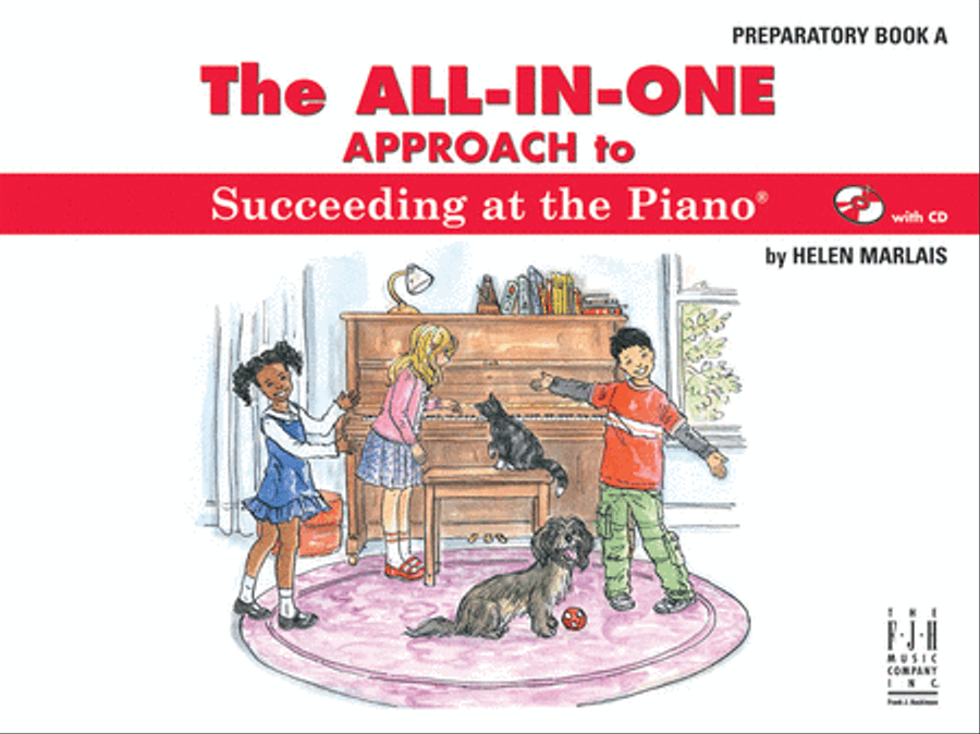 The All-in-One Approach to Succeeding at the Piano, Preparatory Book A Piano Method scores gallery preview page 2
