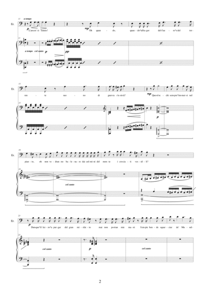 Verdi "I Lombardi alla prima Crociata" (Act2-III) - Ma quando un suon terribile - Bass voice and pia image number null