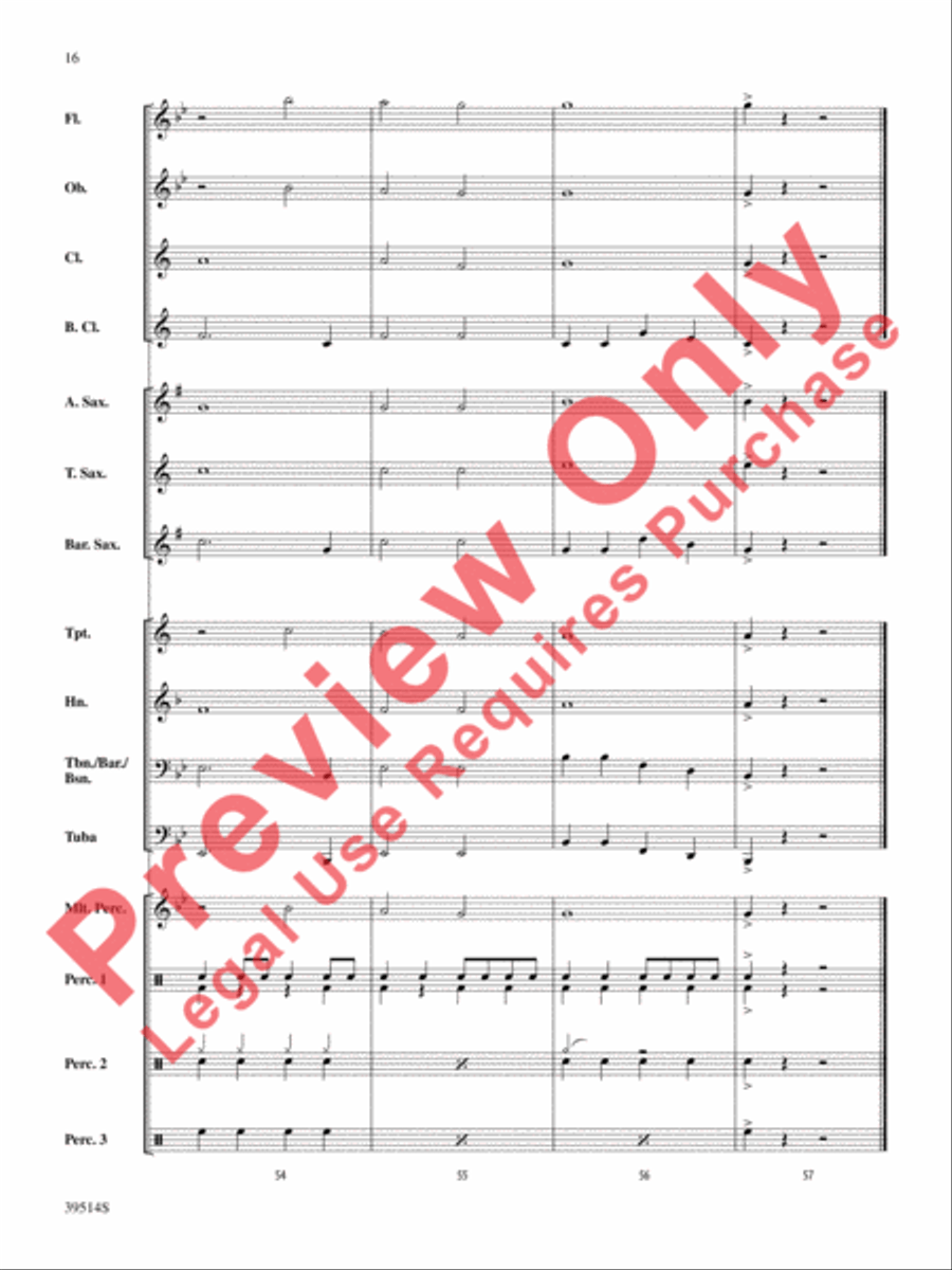 She Loves You She Loves You Concert Band scores gallery preview page 17