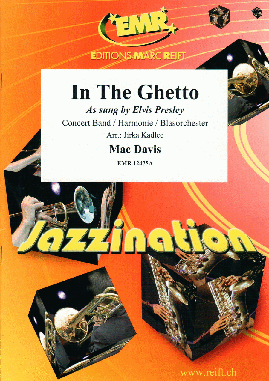 In The Ghetto In The Ghetto Concert Band scores gallery preview page 1