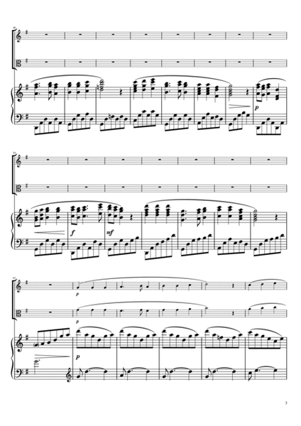 "furusato" (Gdur) pianotrio violin & viola image number null