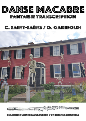 Book cover for Camille Saint-Saëns / Giuseppe Garibaldi – Danse macabre Fantaisie transcription