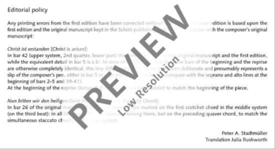 Six Organ Chorales Organ scores gallery preview page 8