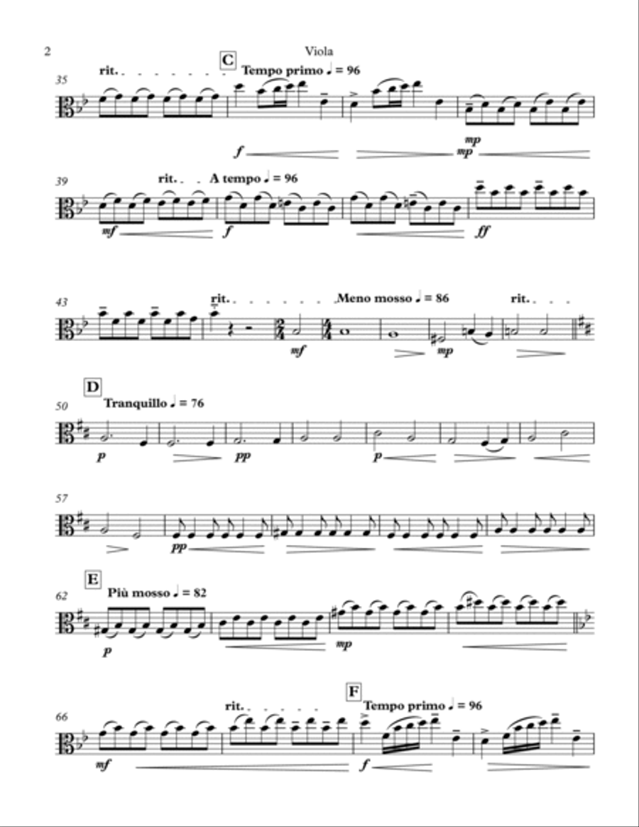 Barter - Viola Choir scores gallery preview page 2