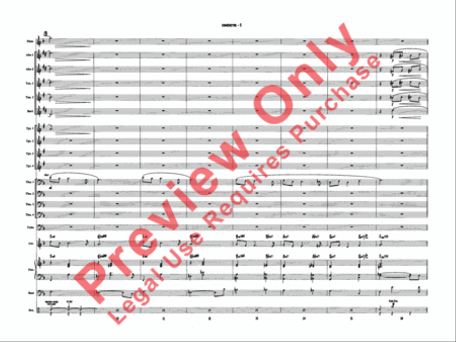 Christmas Time Is Here Jazz Ensemble scores gallery preview page 5