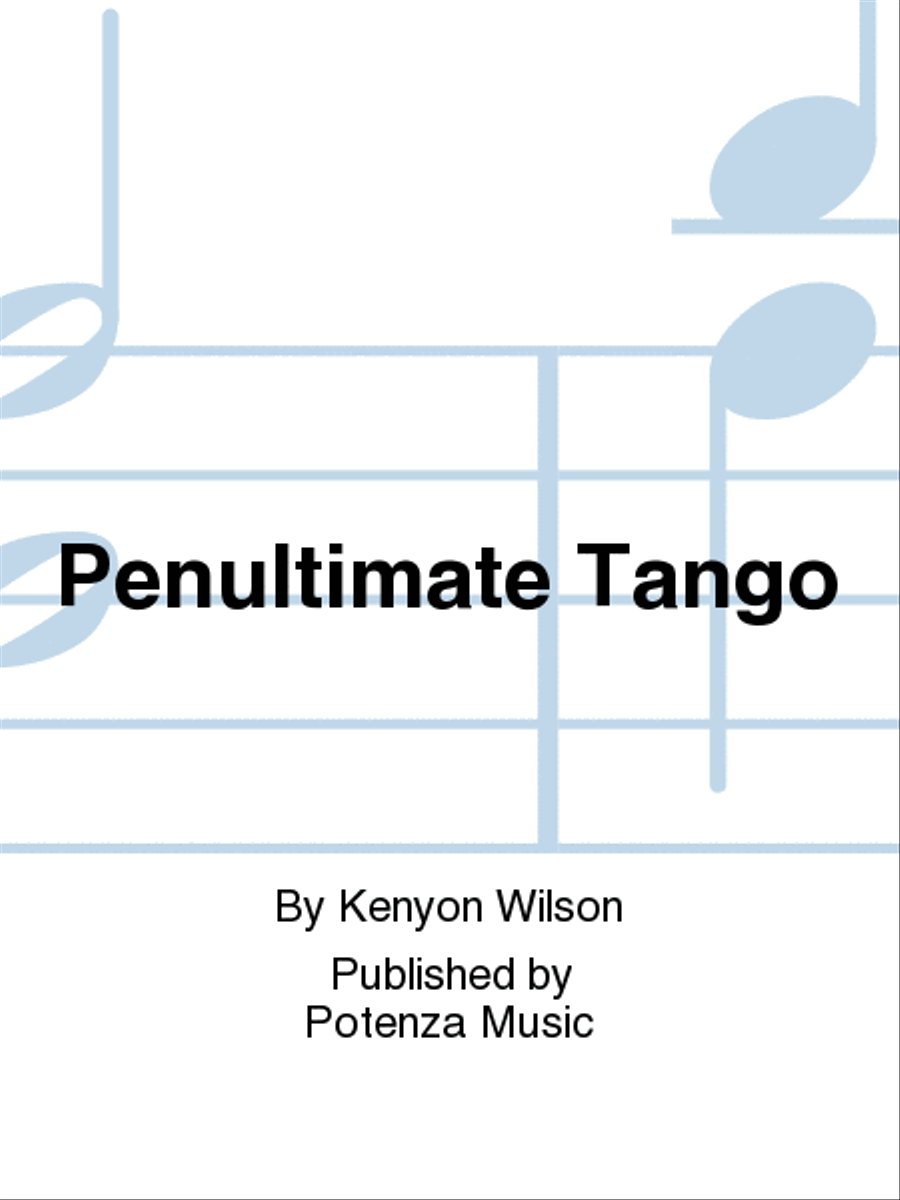 Penultimate Tango Trombone scores gallery preview page 1