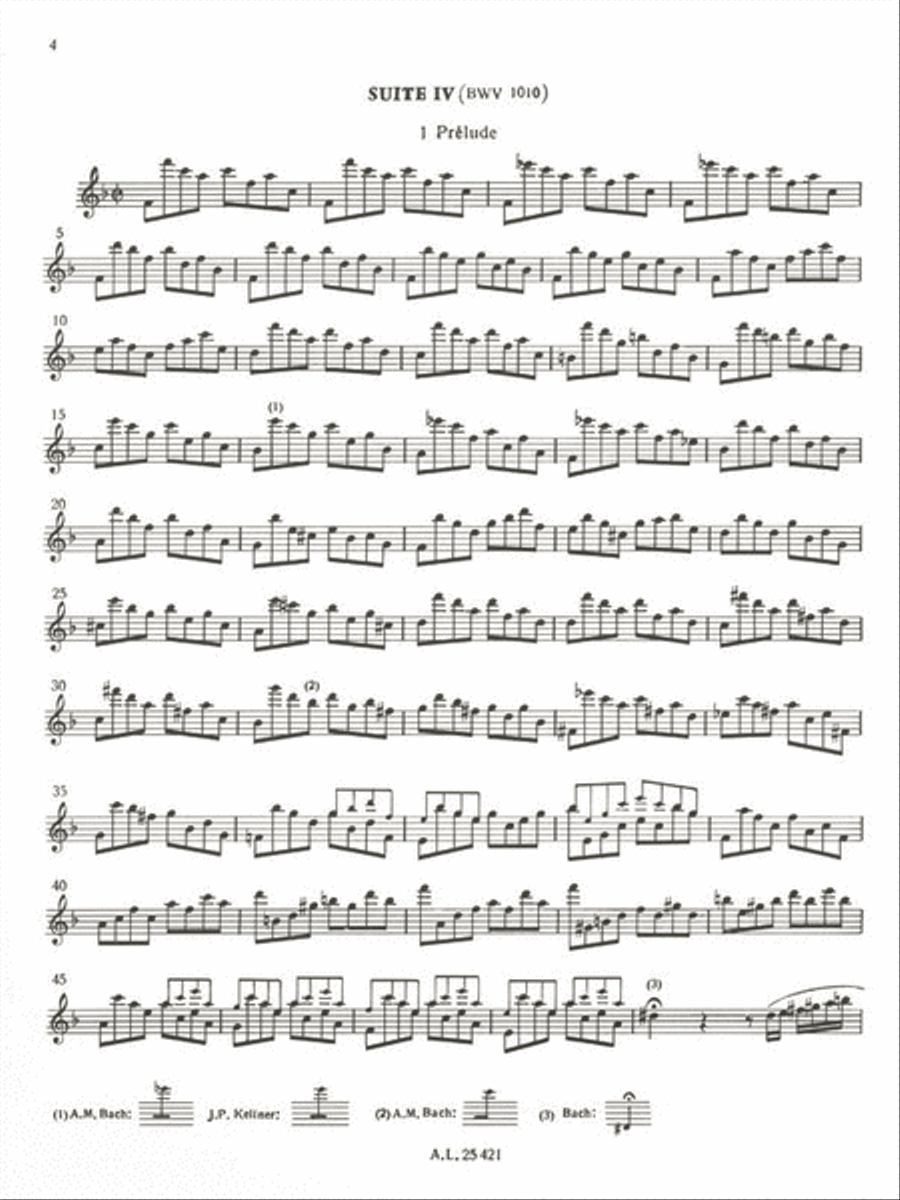 Six Suites For Recorder (volume 2), Transcribed By Jean-claude Veilhan Alto Recorder scores gallery preview page 2