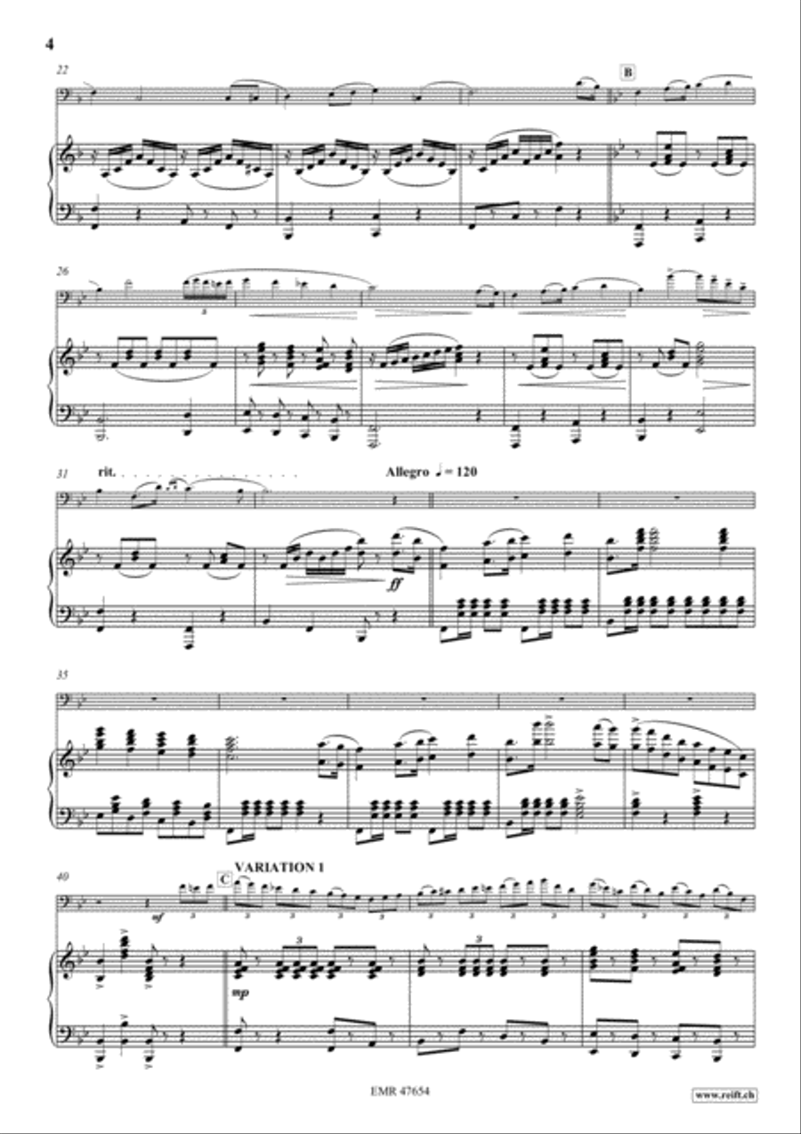 Air Varie Bassoon Solo scores gallery preview page 6