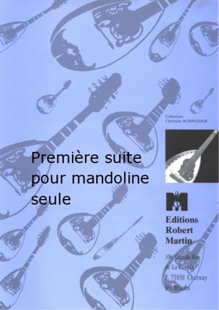 Premiere suite pour mandoline seule