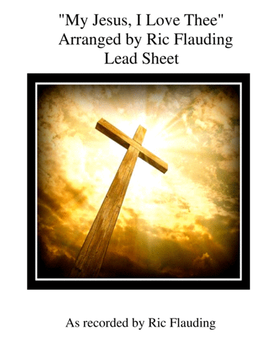 My Jesus, I Love Thee (Lead Sheet) image number null