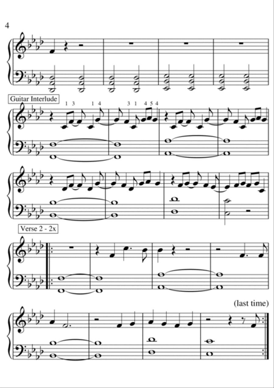 Carnival Of Rust Piano Solo scores gallery preview page 4