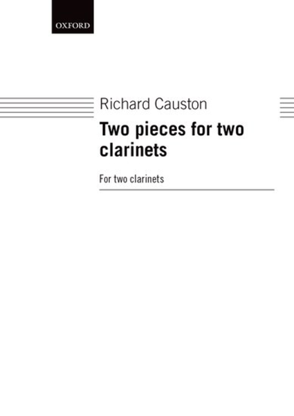 Two pieces for two clarinets
