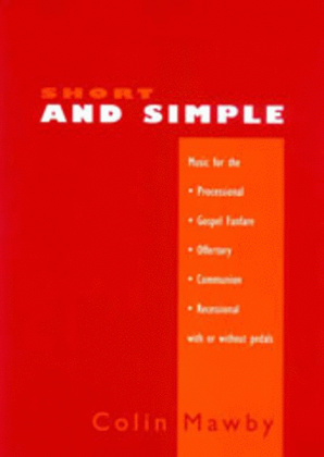 Book cover for Short and Simple