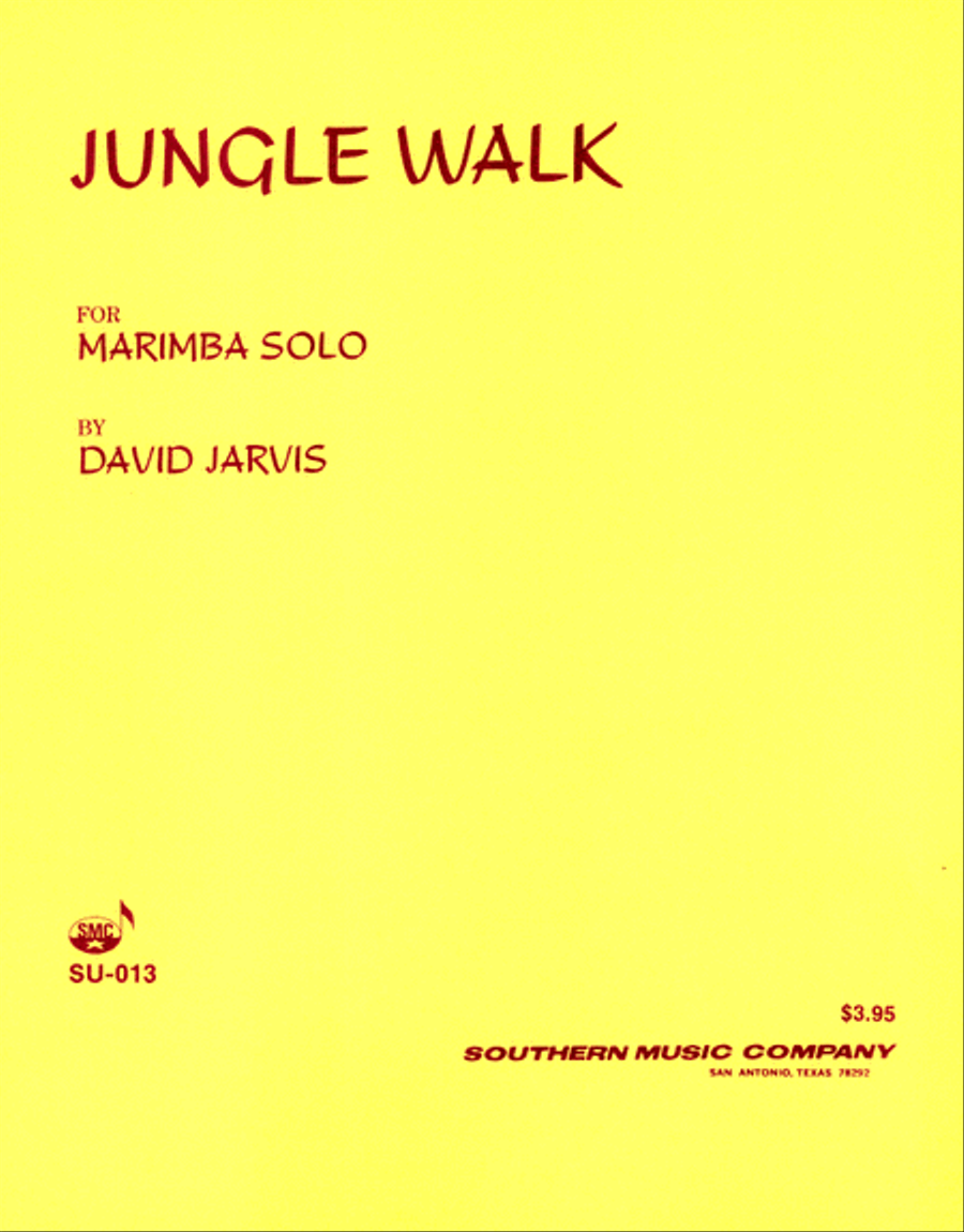 Jungle Walk Jungle Walk Marimba scores gallery preview page 1