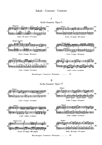 Piano Sonatas – Volume I, Op. 5