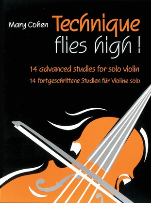 Book cover for Technique Flies High! Solo Violin