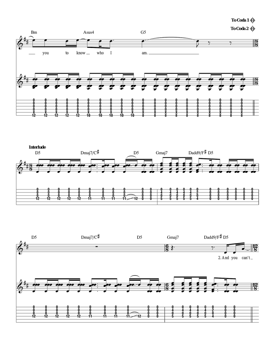 Iris Acoustic Guitar scores gallery preview page 4
