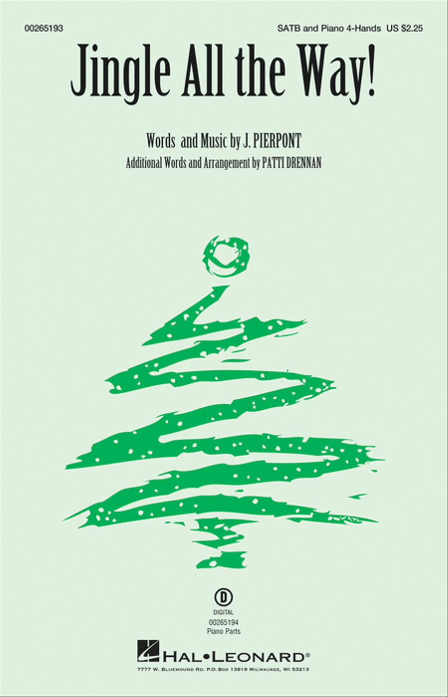 Jingle All the Way! 4-Part scores gallery preview page 1