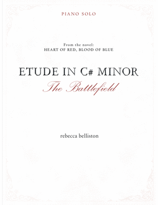 Book cover for Etude in C# minor: The Battlefield