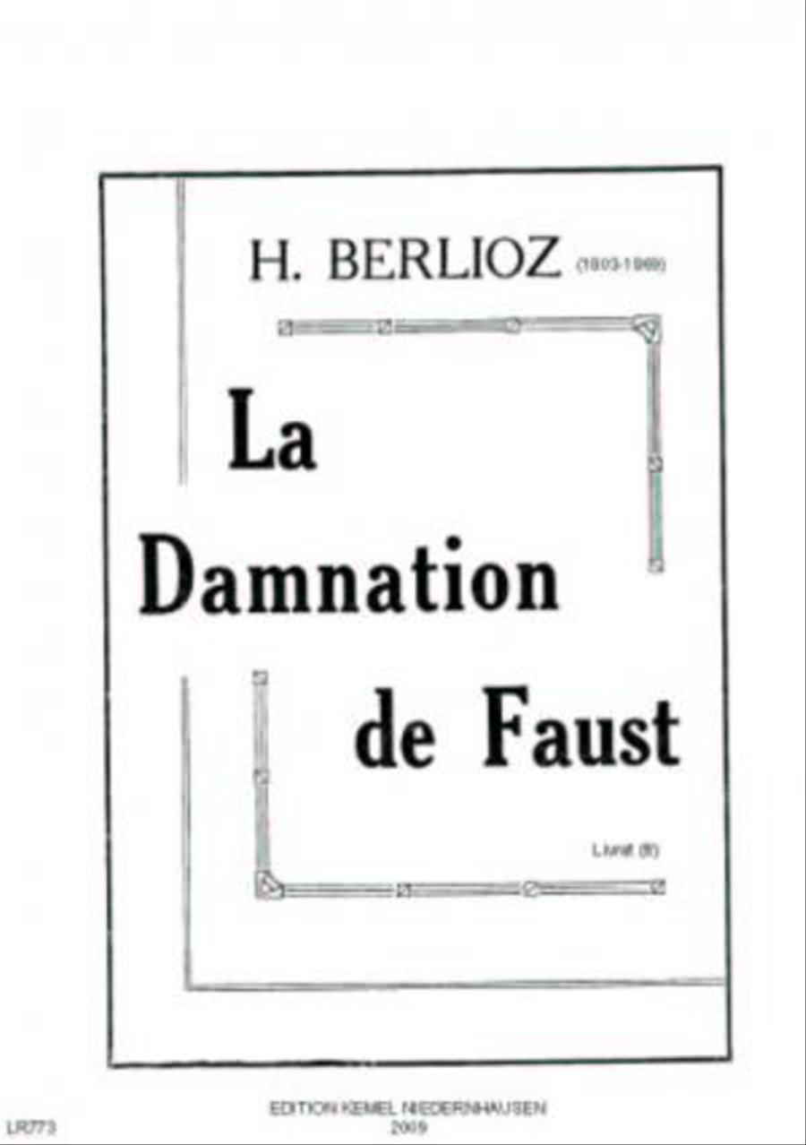 La damnation de Faust