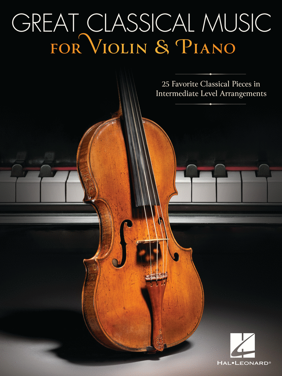 Great Classical Music for Violin and Piano Violin Solo scores gallery preview page 1