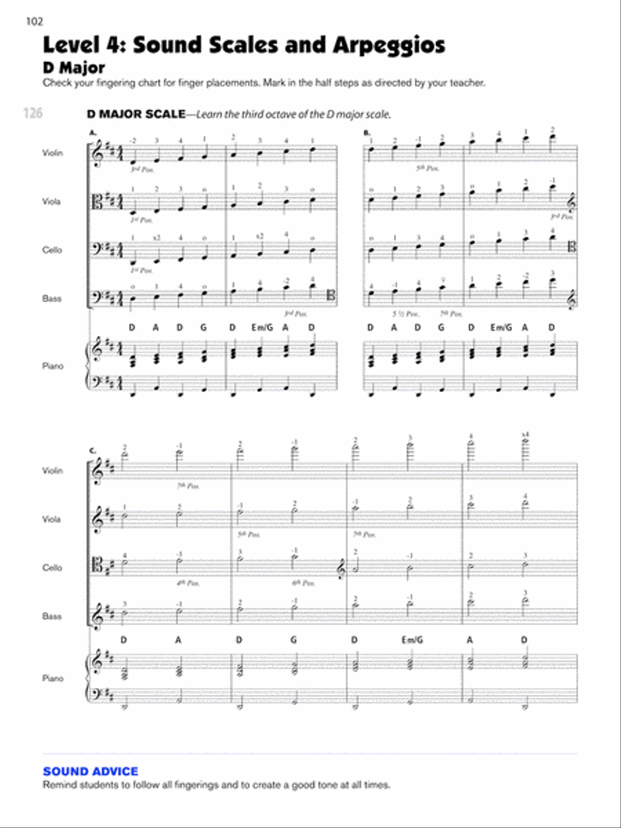 Sound Innovations for String Orchestra -- Sound Development (Advanced) Chamber Orchestra scores gallery preview page 10