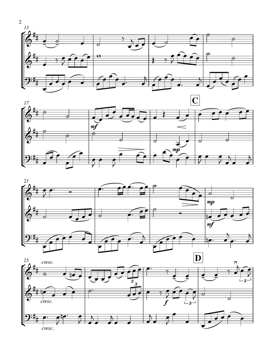 Far Longer Than Forever String Trio scores gallery preview page 3