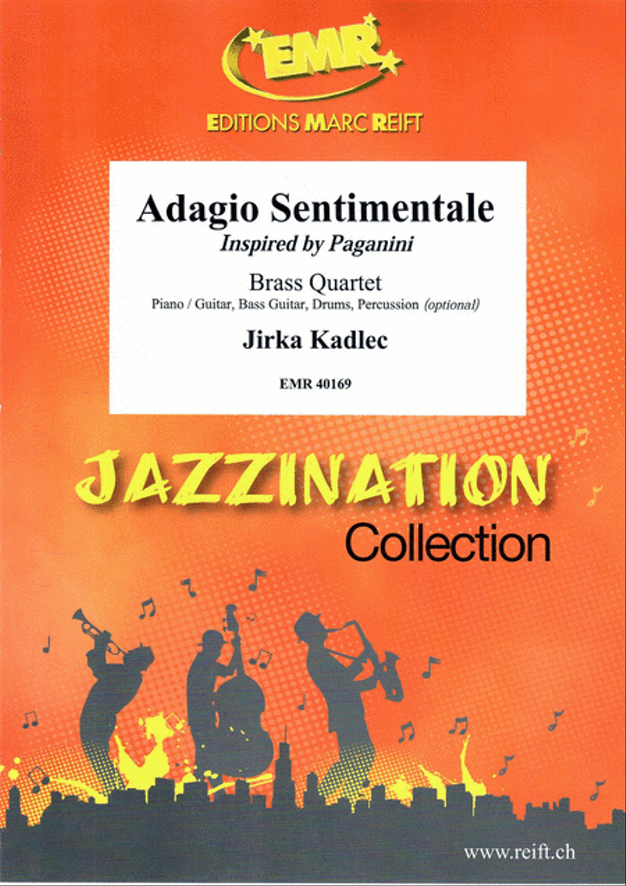 Adagio Sentimentale Brass Ensemble scores gallery preview page 1