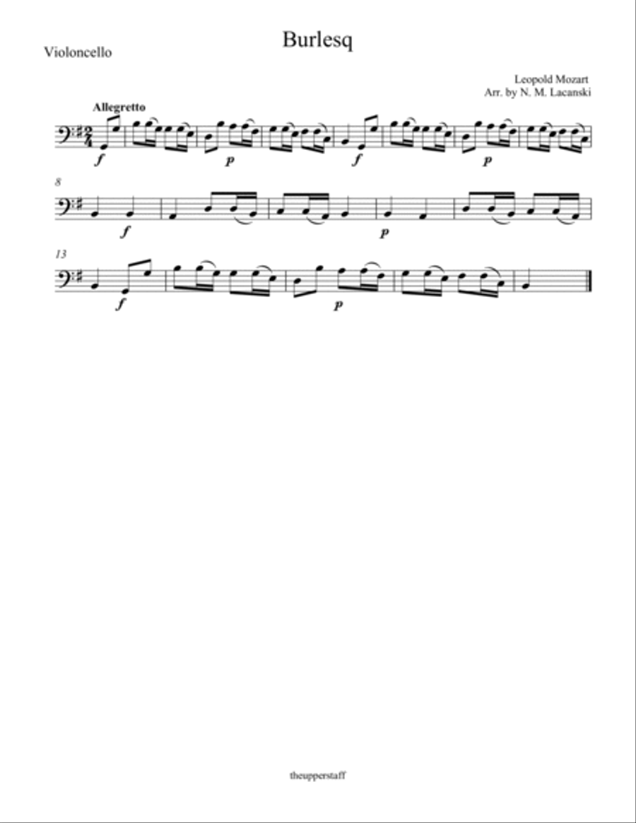 Burlesq Burlesq String Duet scores gallery preview page 2