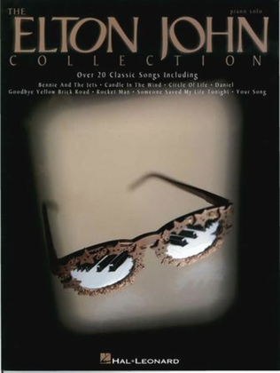 Book cover for The Elton John Piano Solo Collection
