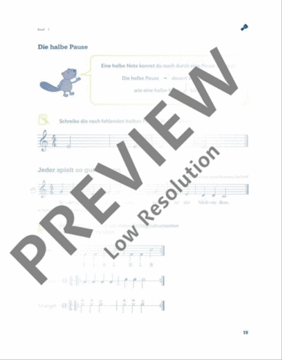 Jedem Kind ein Instrument School and Community scores gallery preview page 20