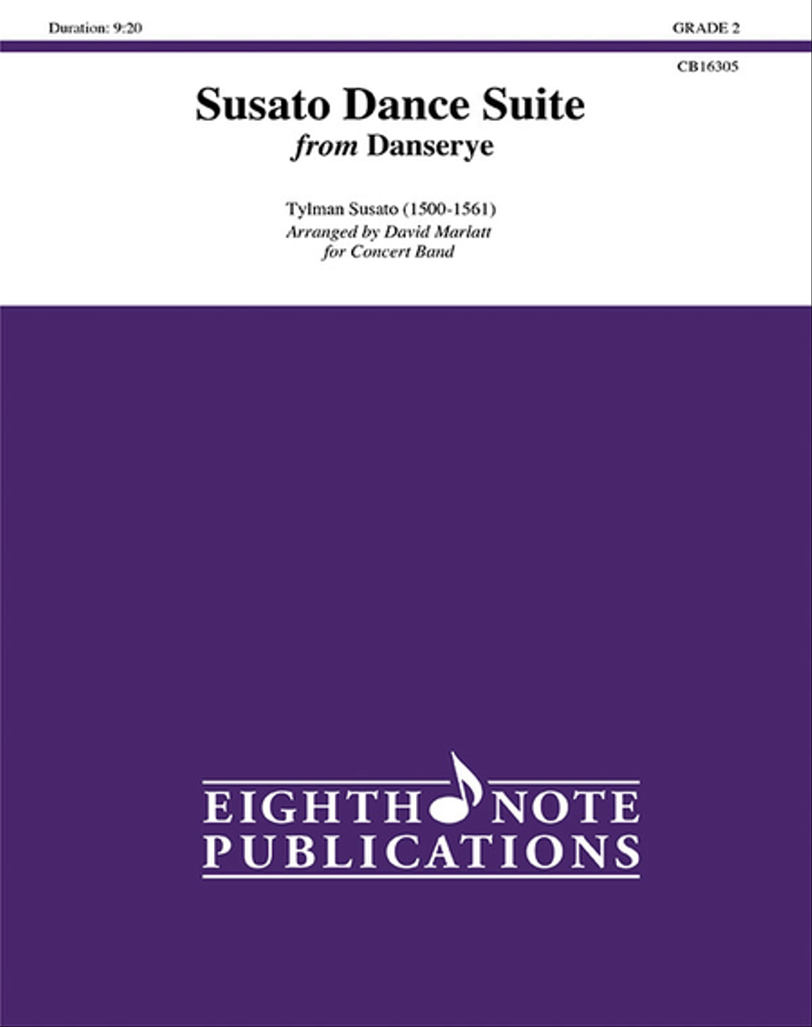 Susato Dance Suite (from Danserye) Concert Band scores gallery preview page 1
