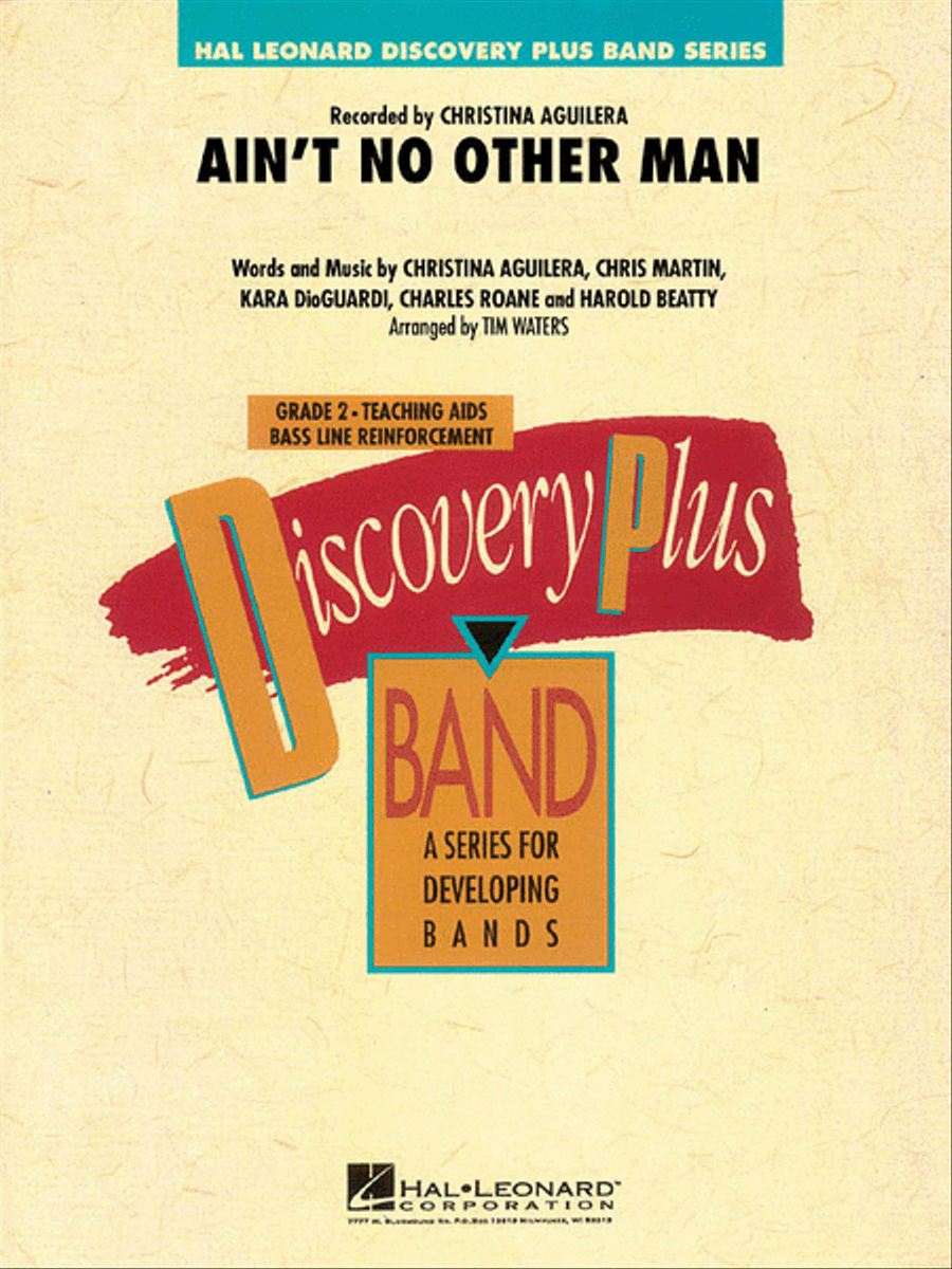 Ain't No Other Man Concert Band scores gallery preview page 1