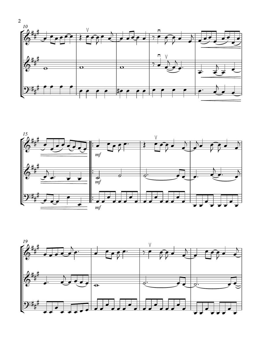 Here Comes The Sun String Trio scores gallery preview page 2