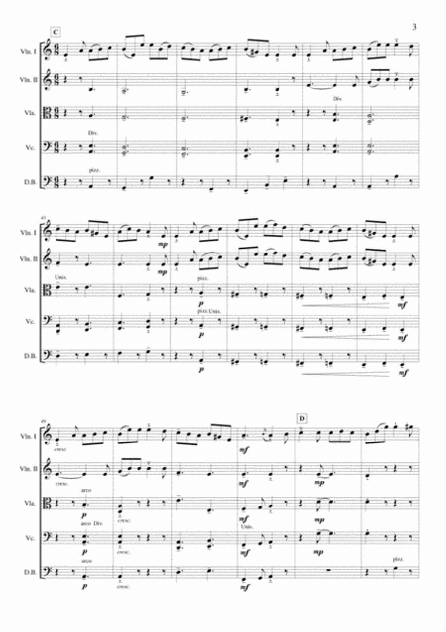 Coleraine Jigs Coleraine Jigs String Orchestra scores gallery preview page 3