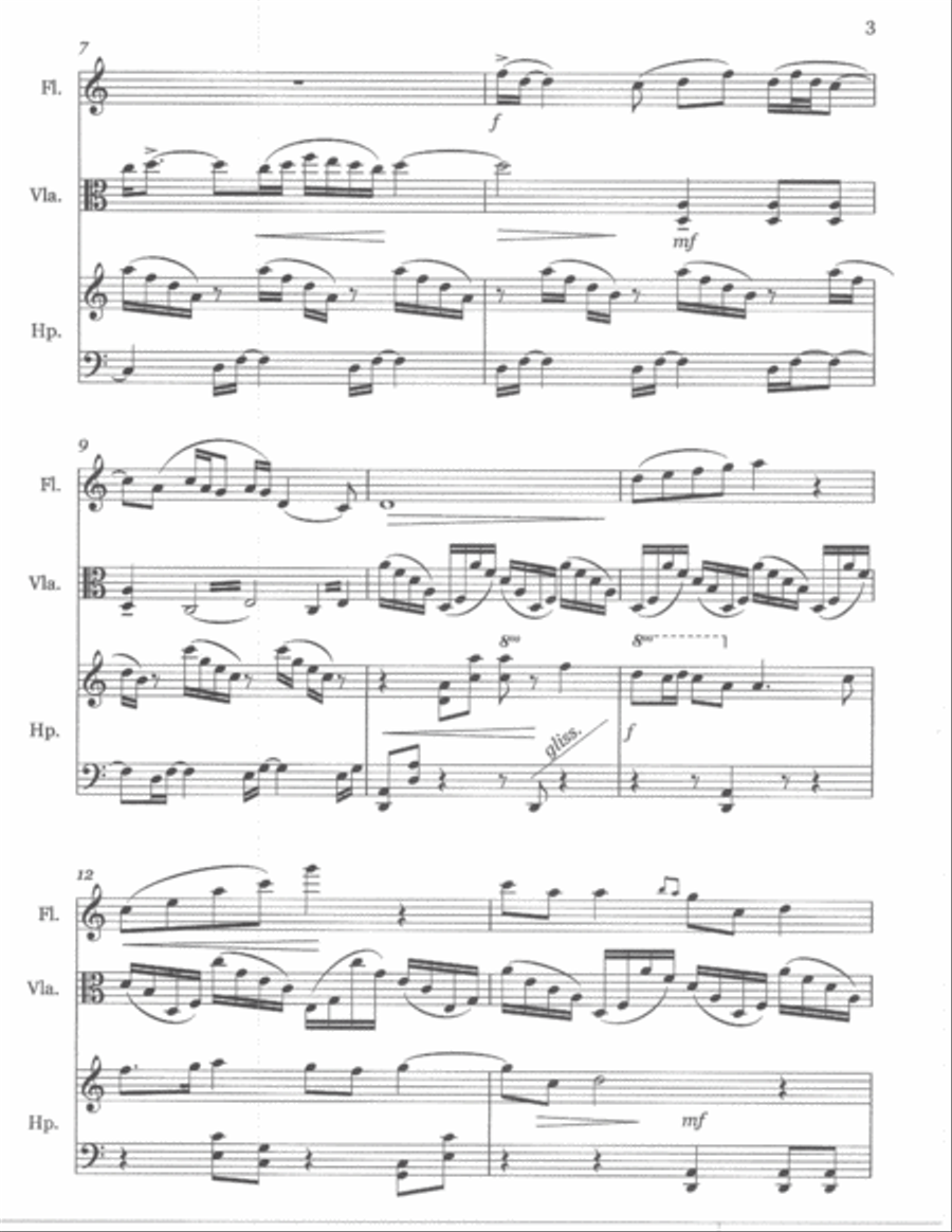 Rebirth of the Goddess Small Ensemble scores gallery preview page 3